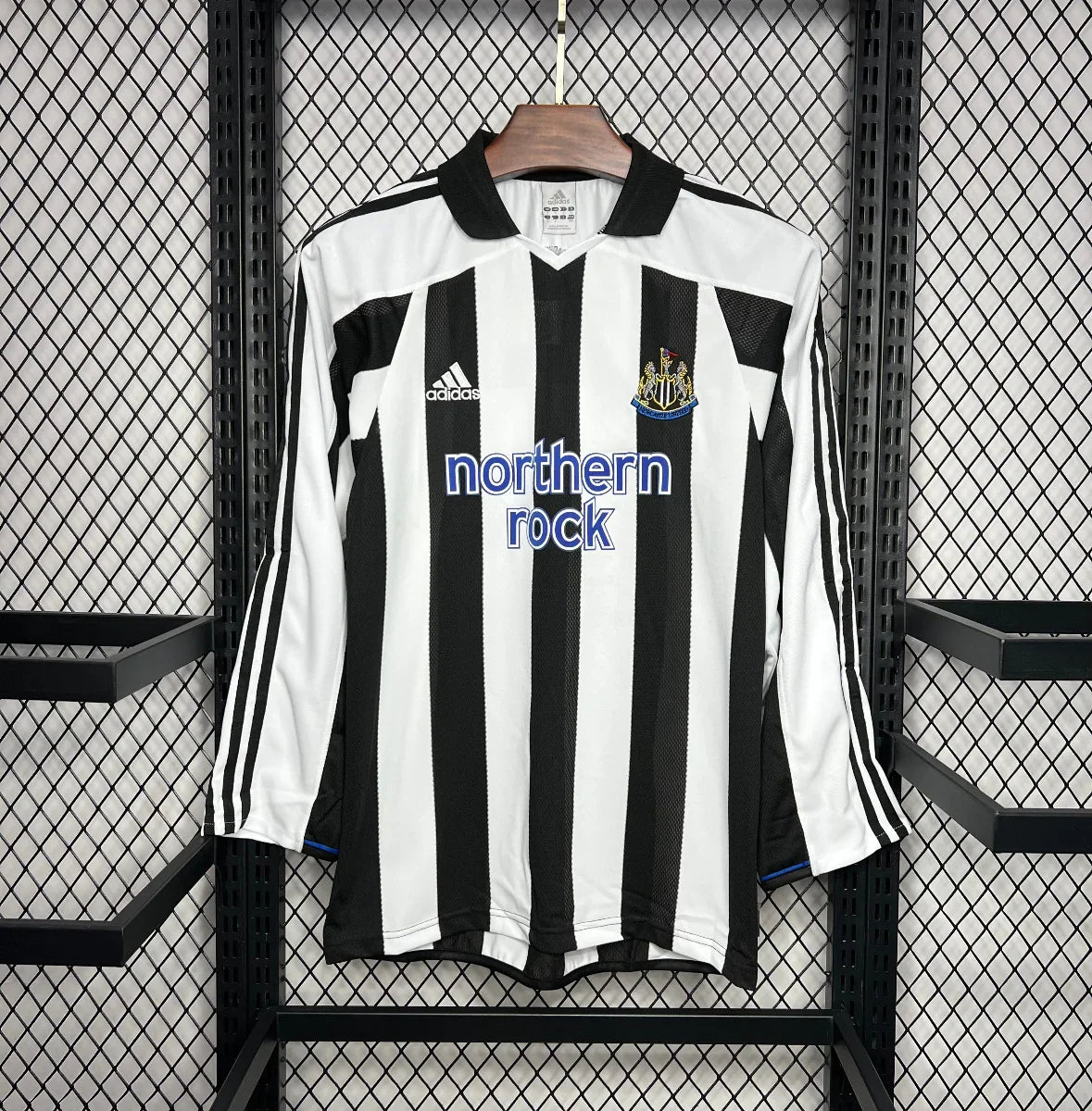 Newcastle United Long Sleeve Retro Shirt 2003-05 – Fútbol Club Vintage