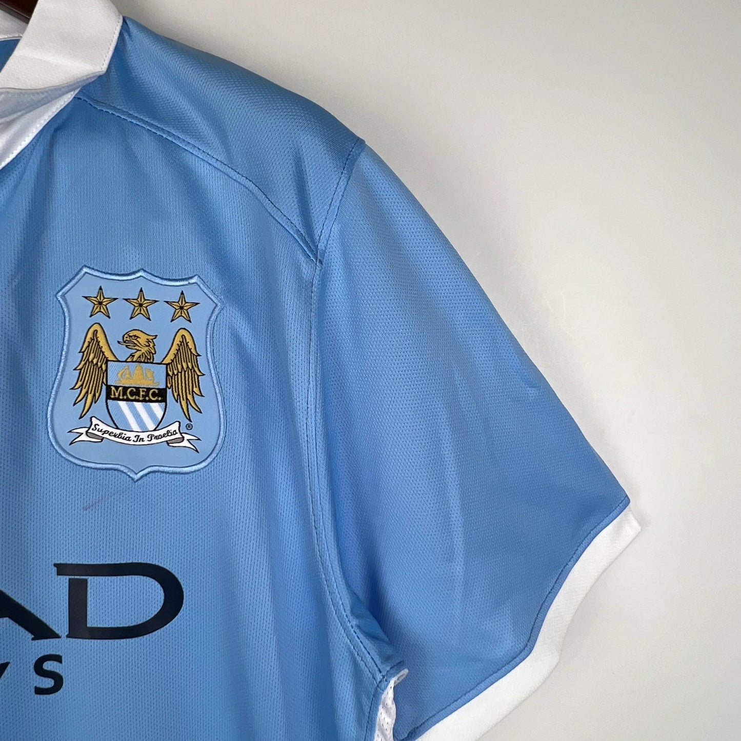 Camiseta Retro Manchester City FC 2015-16 - Fútbol Club Vintage