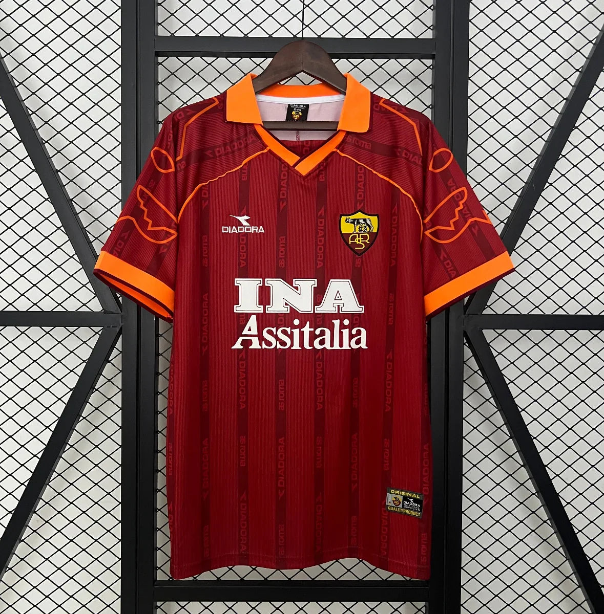 AC Roma 1999-00 Retro Shirt – Fútbol Club Vintage