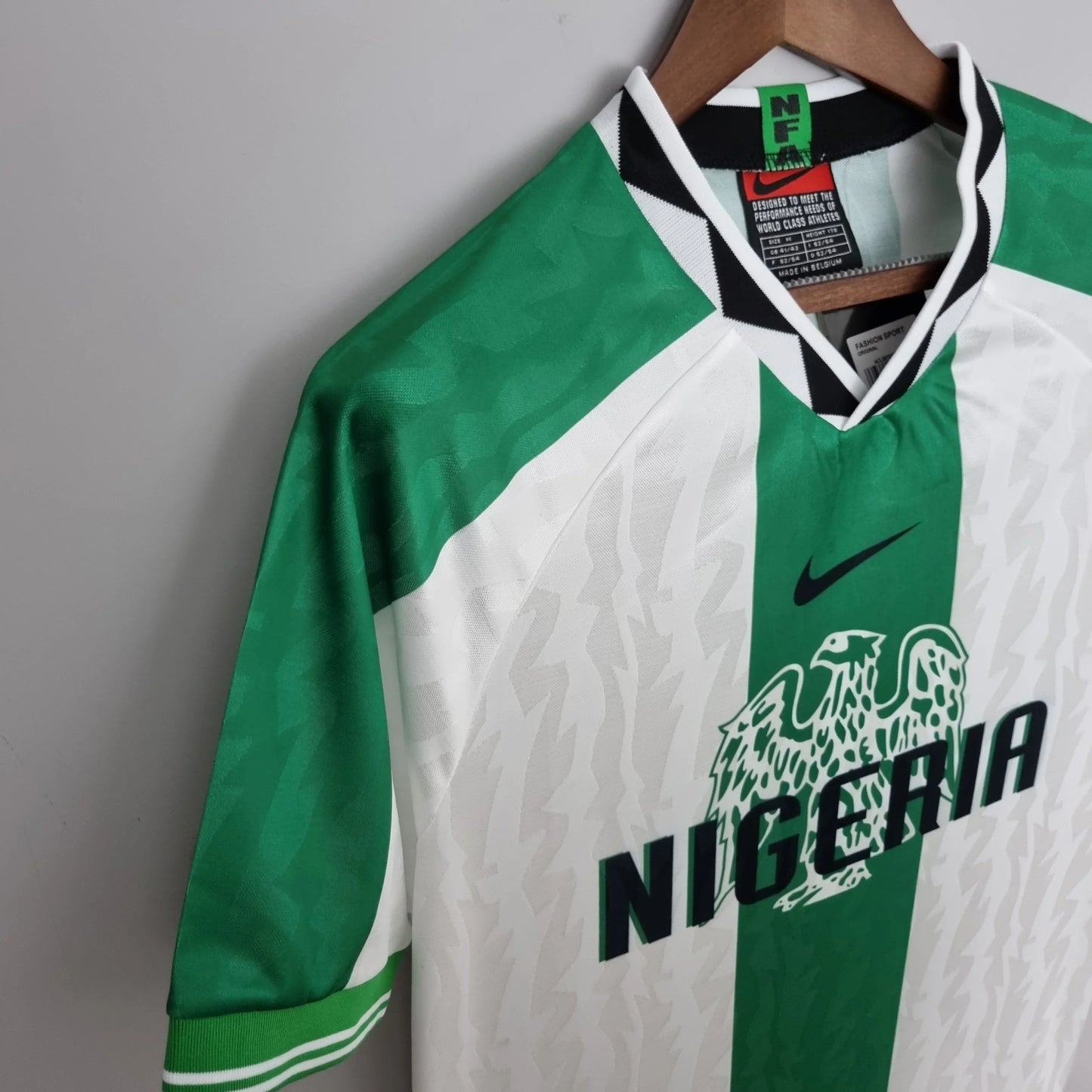 Camiseta retro Nigeria Visitante 1996-98 - Fútbol Club Vintage