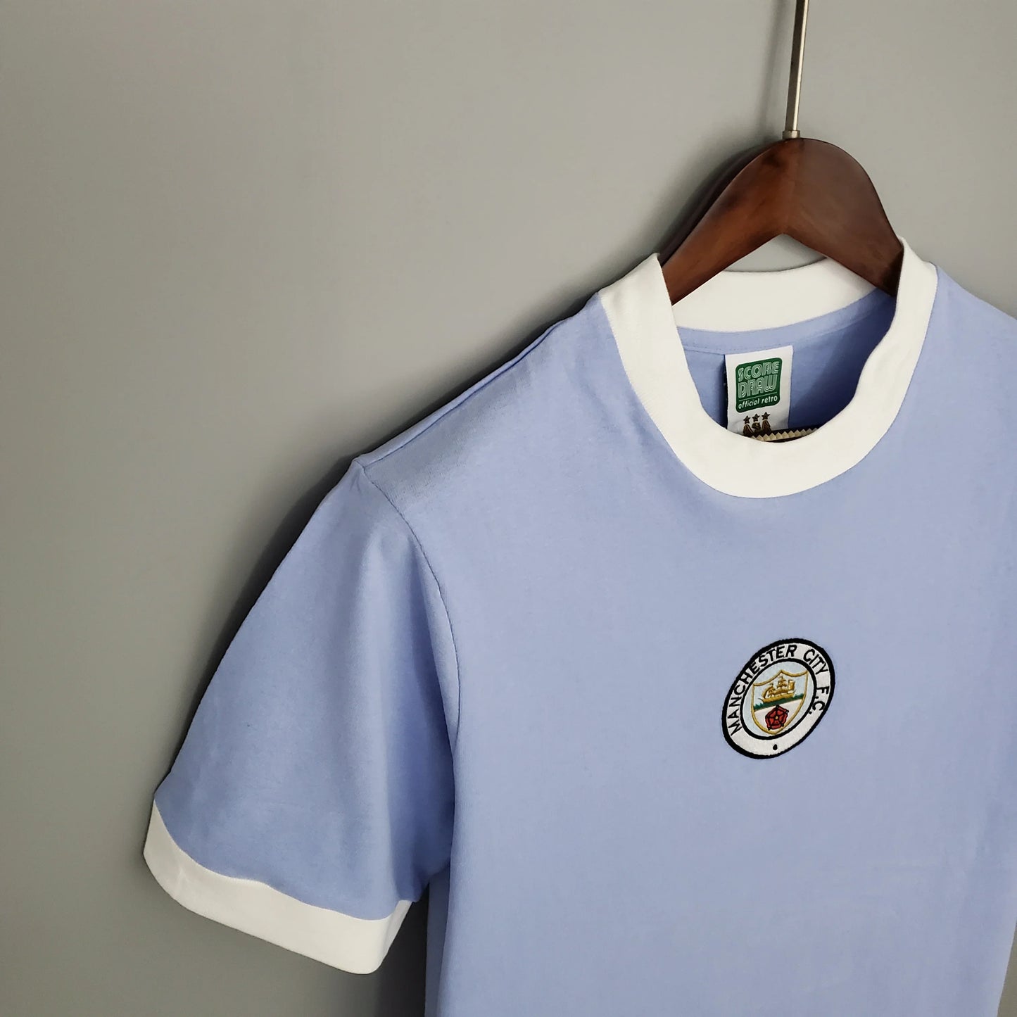 Camiseta Retro Manchester City FC 1972 - Fútbol Club Vintage