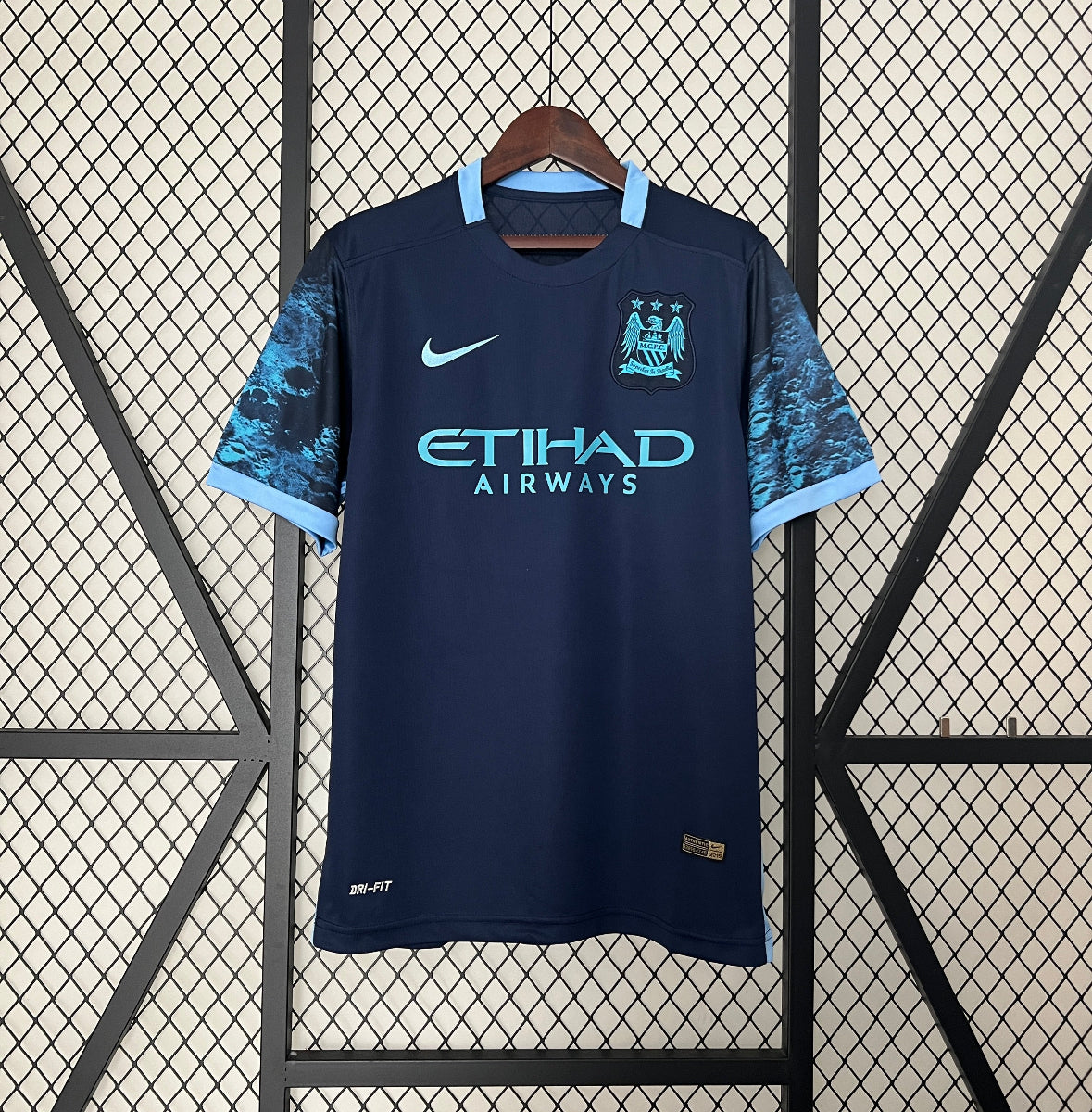 Manchester City FC Away Retro Shirt 2015-16 – Fútbol Club Vintage