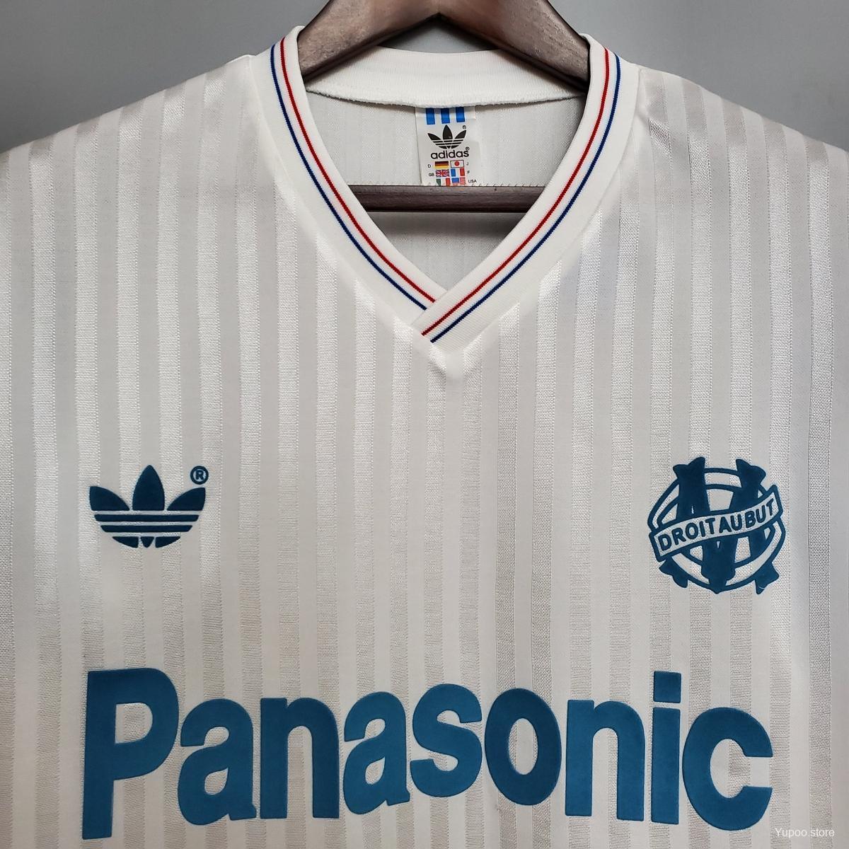Olympique de Marsella 1990-91 - Fútbol Club Vintage