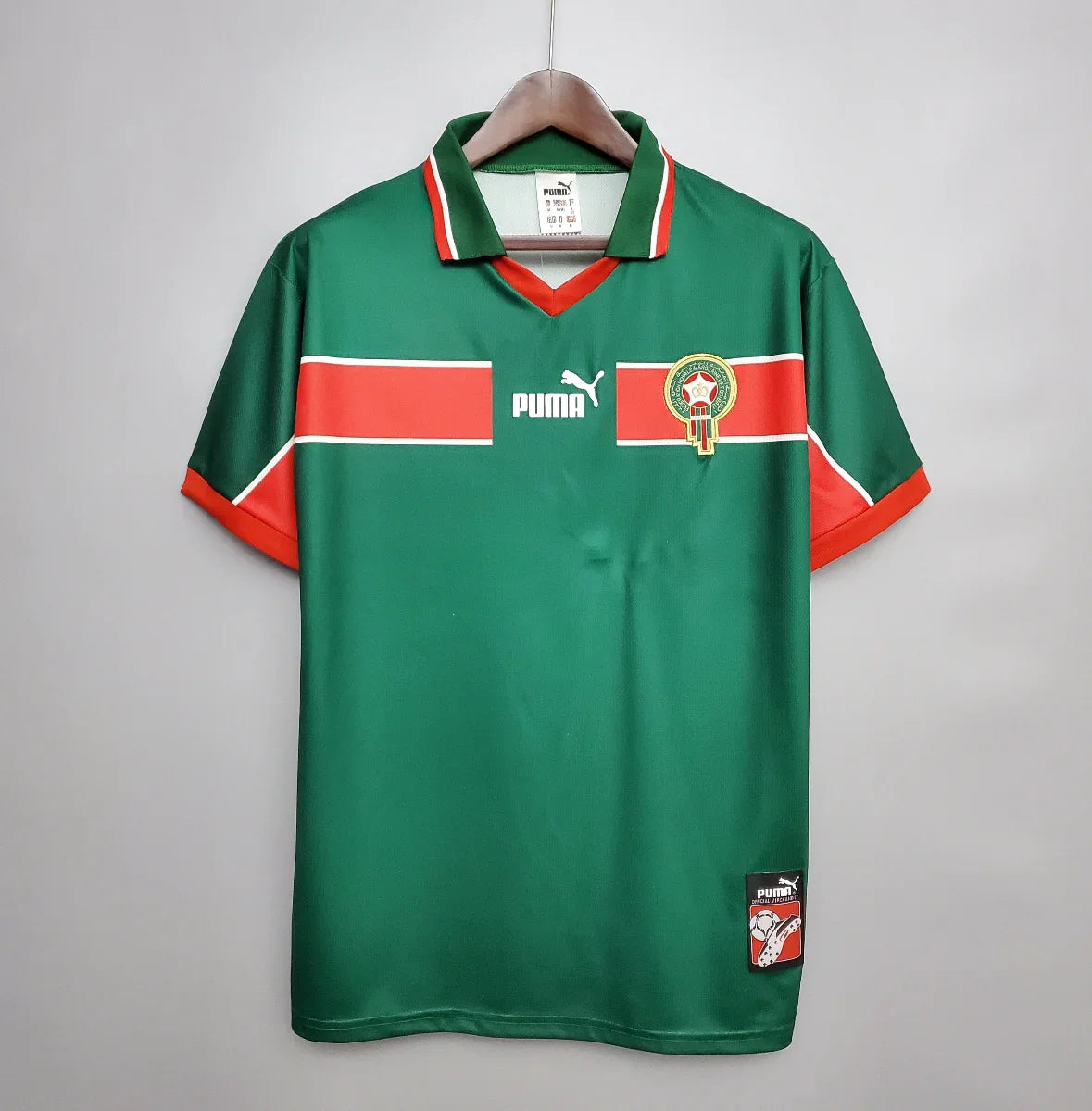 Morocco 1998 Retro Shirt – Fútbol Club Vintage