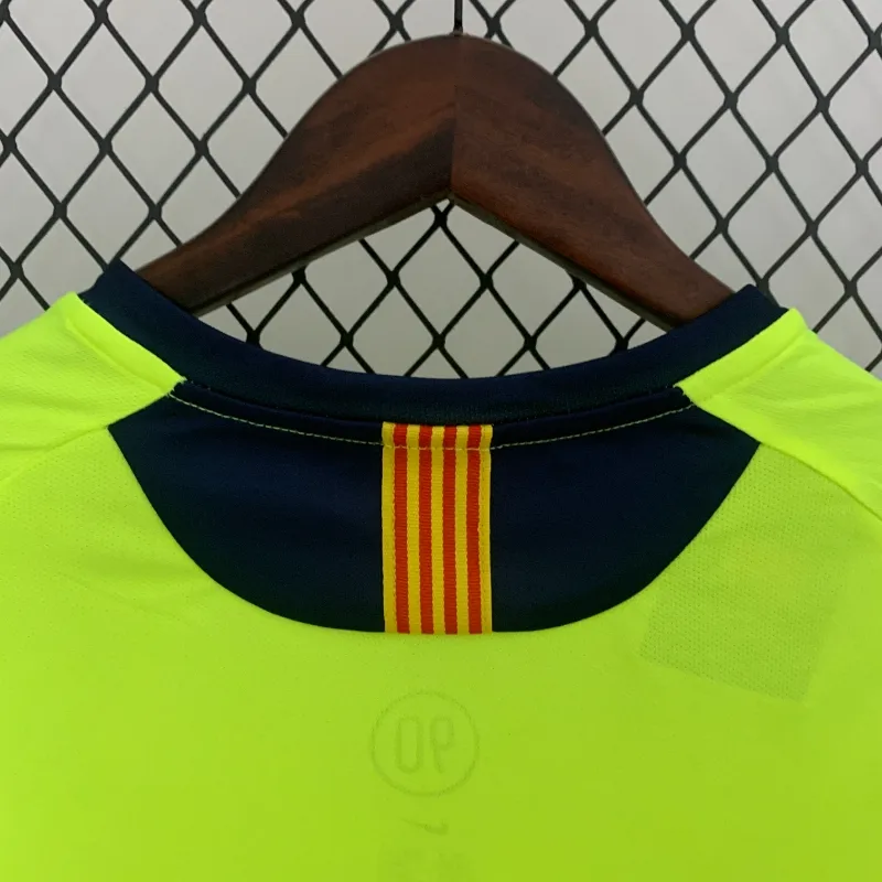 Maillot extérieur rétro à manches longues du FC Barcelone 2005-06