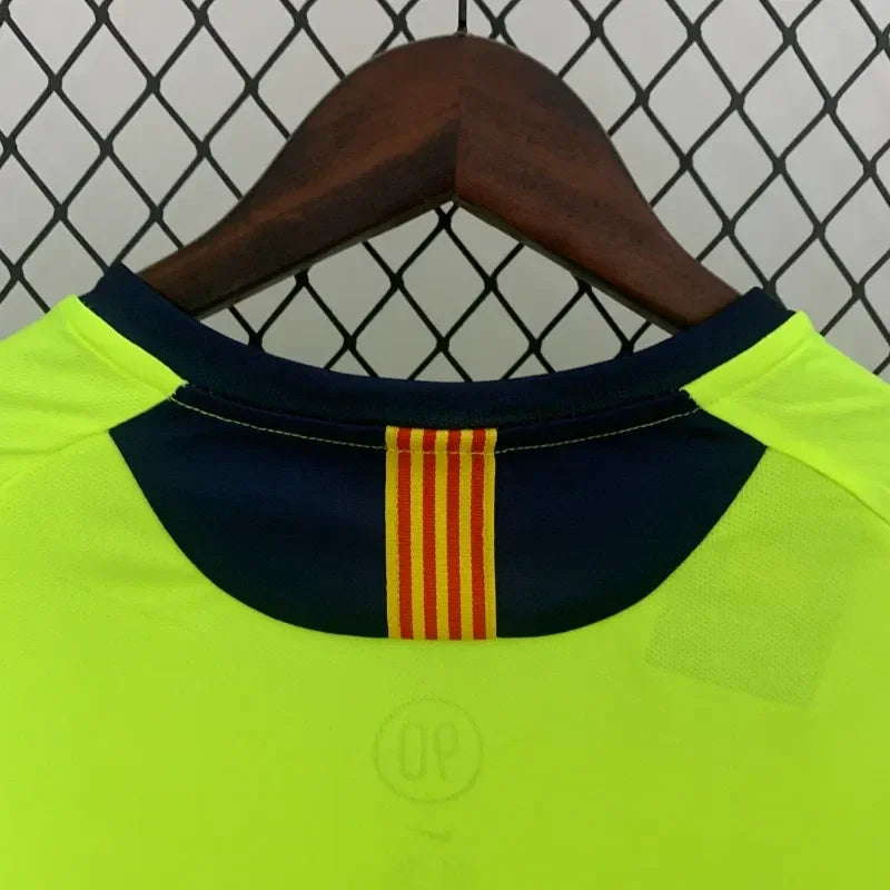 Camiseta Visitante de Manga Larga Retro FC Barcelona 2005-06 - Fútbol Club Vintage