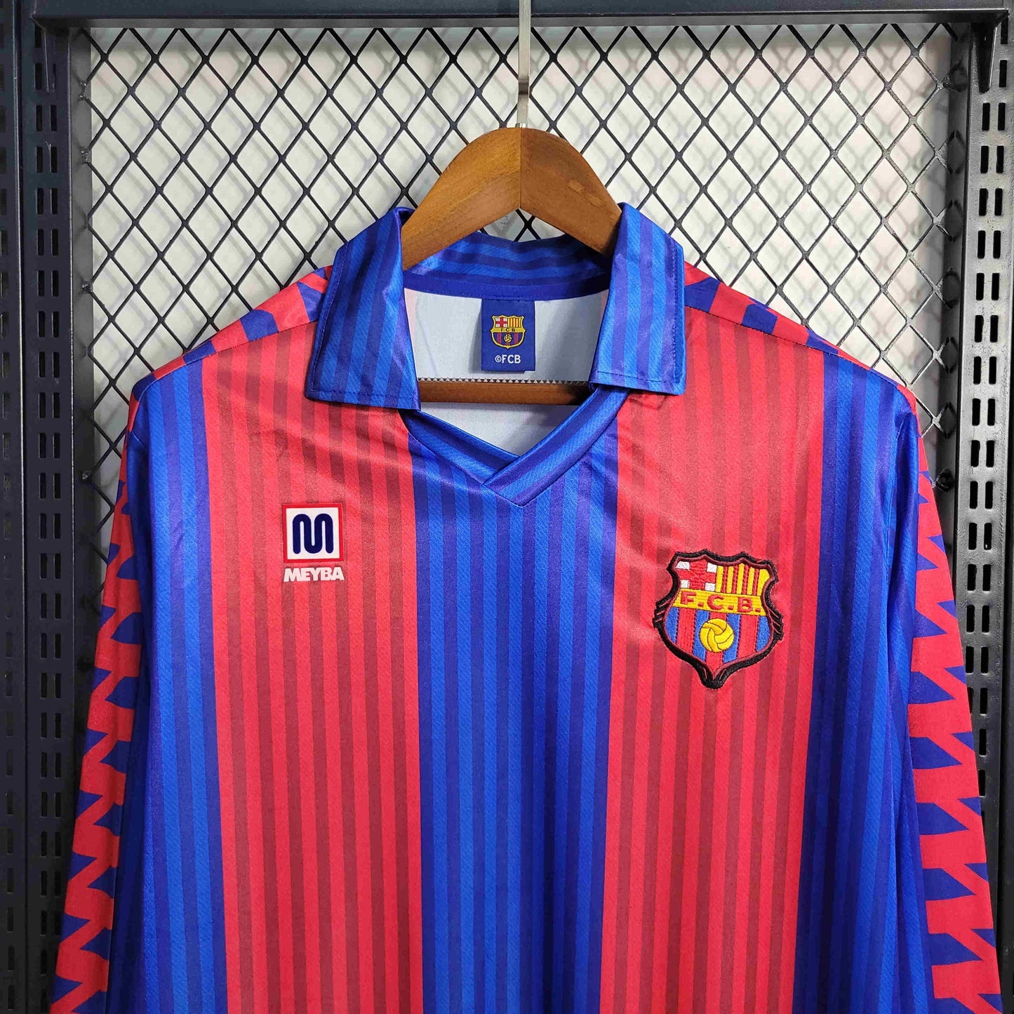 Camiseta Retro FC Barcelona Manga Larga 1992-93