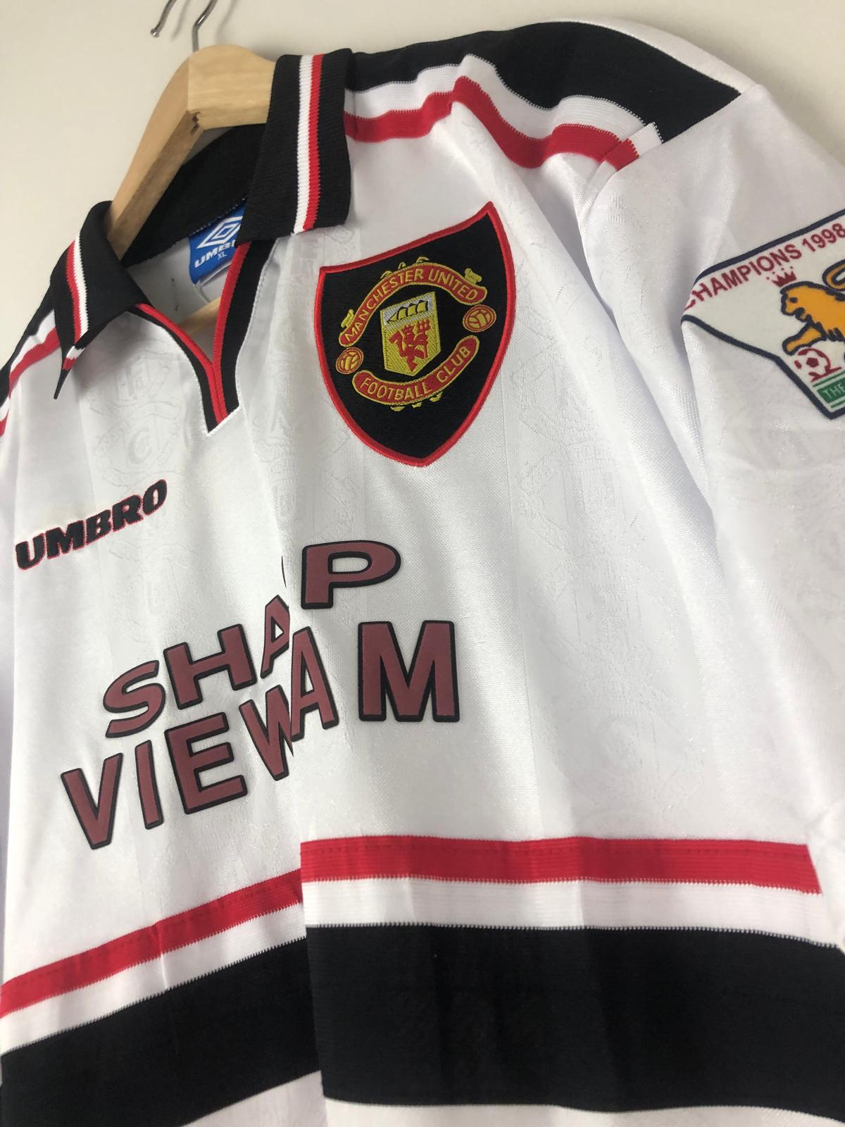 Camiseta Retro Beckham Manchester United FC Visitante 1997-98