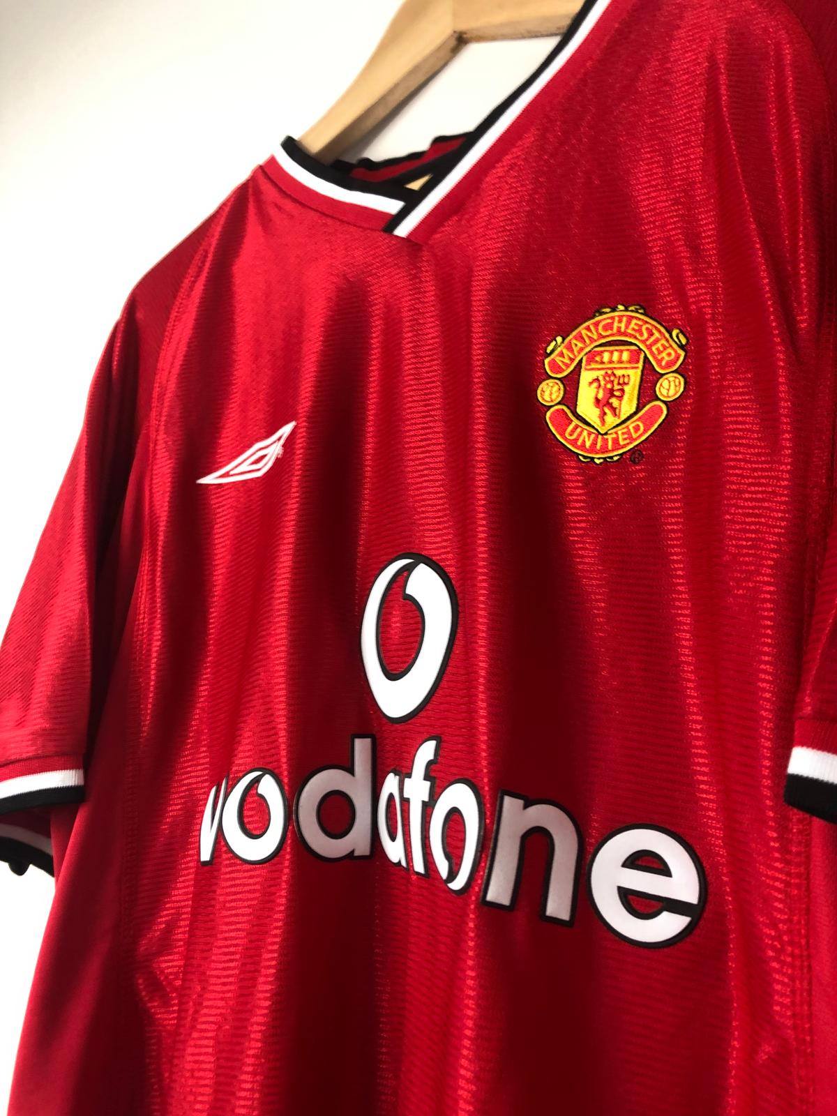 Camiseta Retro Beckham Manchester United FC 2000-01