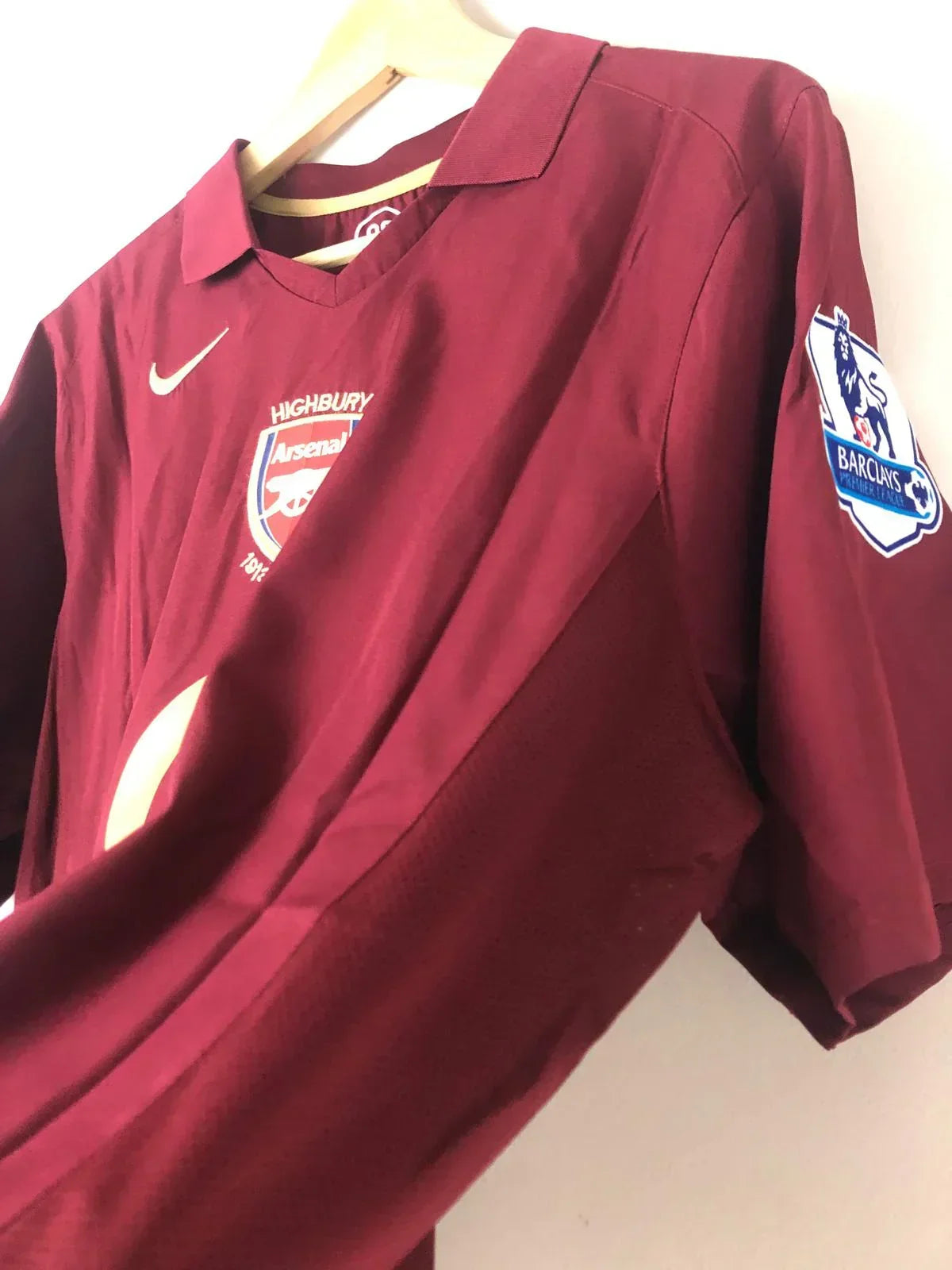 Camiseta Henry Arsenal FC Visitante 2005-06 Retro - Fútbol Club Vintage