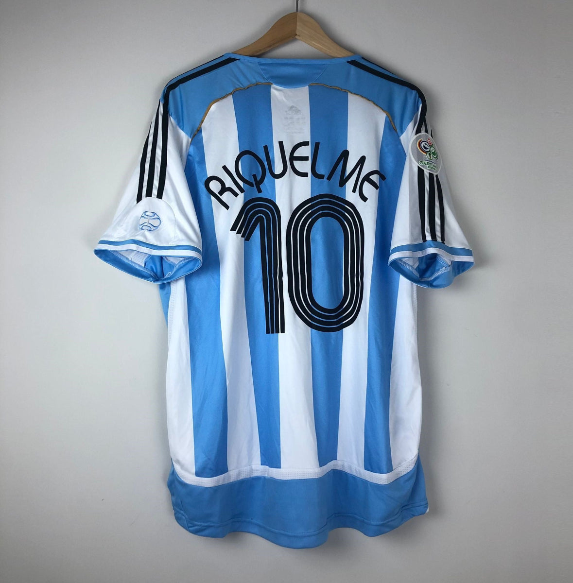アルゼンチン代表 RIQUELME 10番 ユニフォーム Amazon.com : RIQUELME#10 Retro Jersey 2006 Blue&White Color