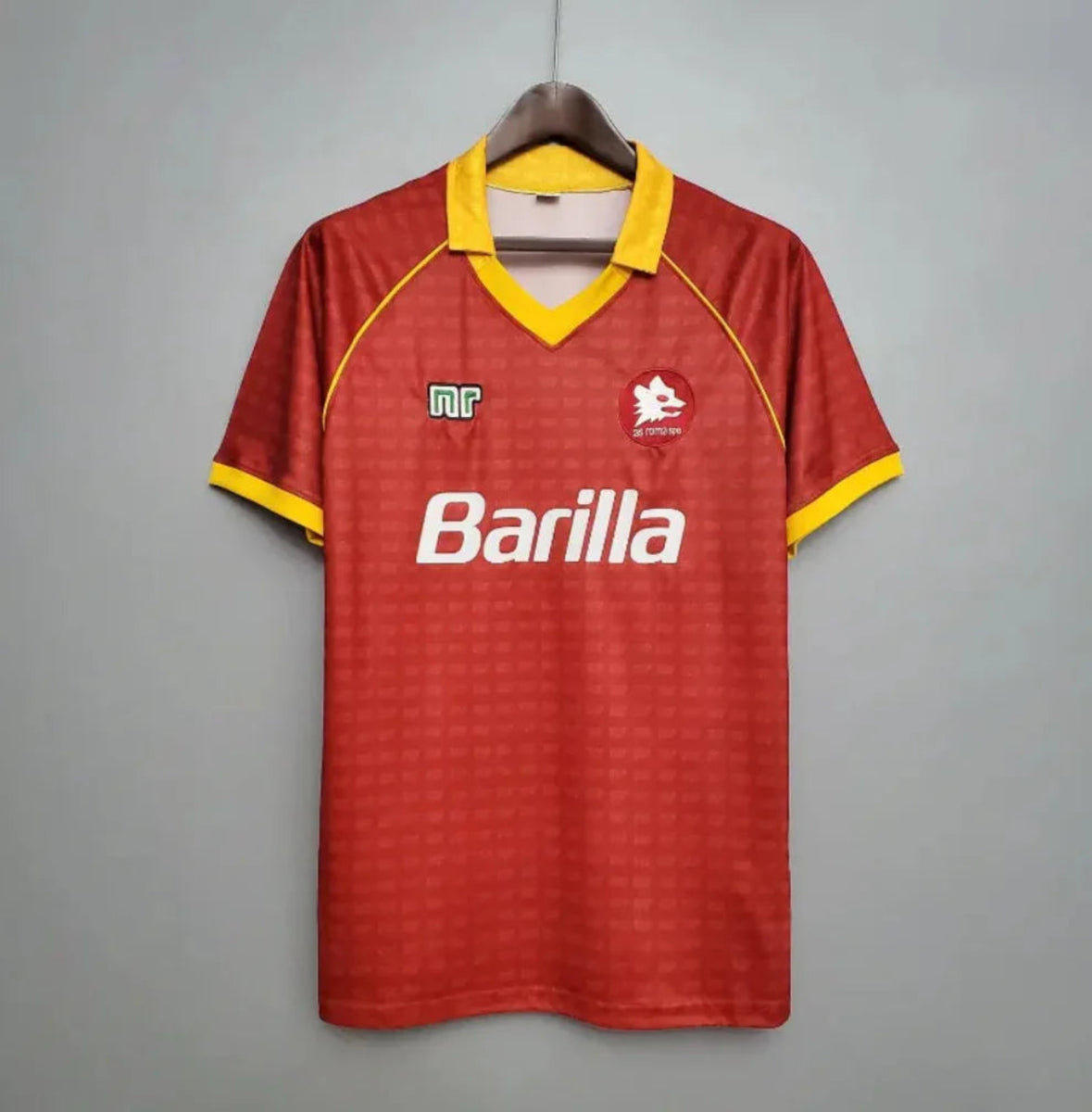AS ROMA ローマ Barilla ヴィンテージ NR社製 イタリア製　美品 AS Roma 1990-91 Retro Barilla Jersey | Vintage Football Club