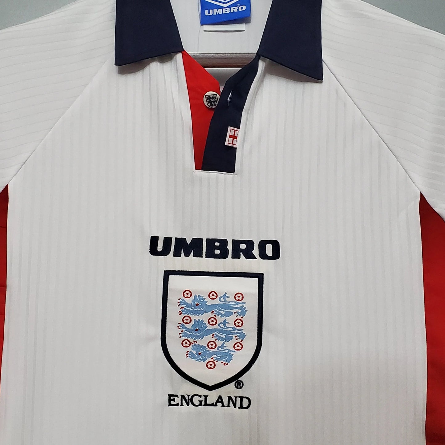 Camiseta Retro Inglaterra 1998 - Fútbol Club Vintage