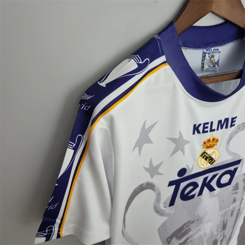Camiseta Retro Real Madrid Conmemoración 7 Champions 1997 - Fútbol Club Vintage
