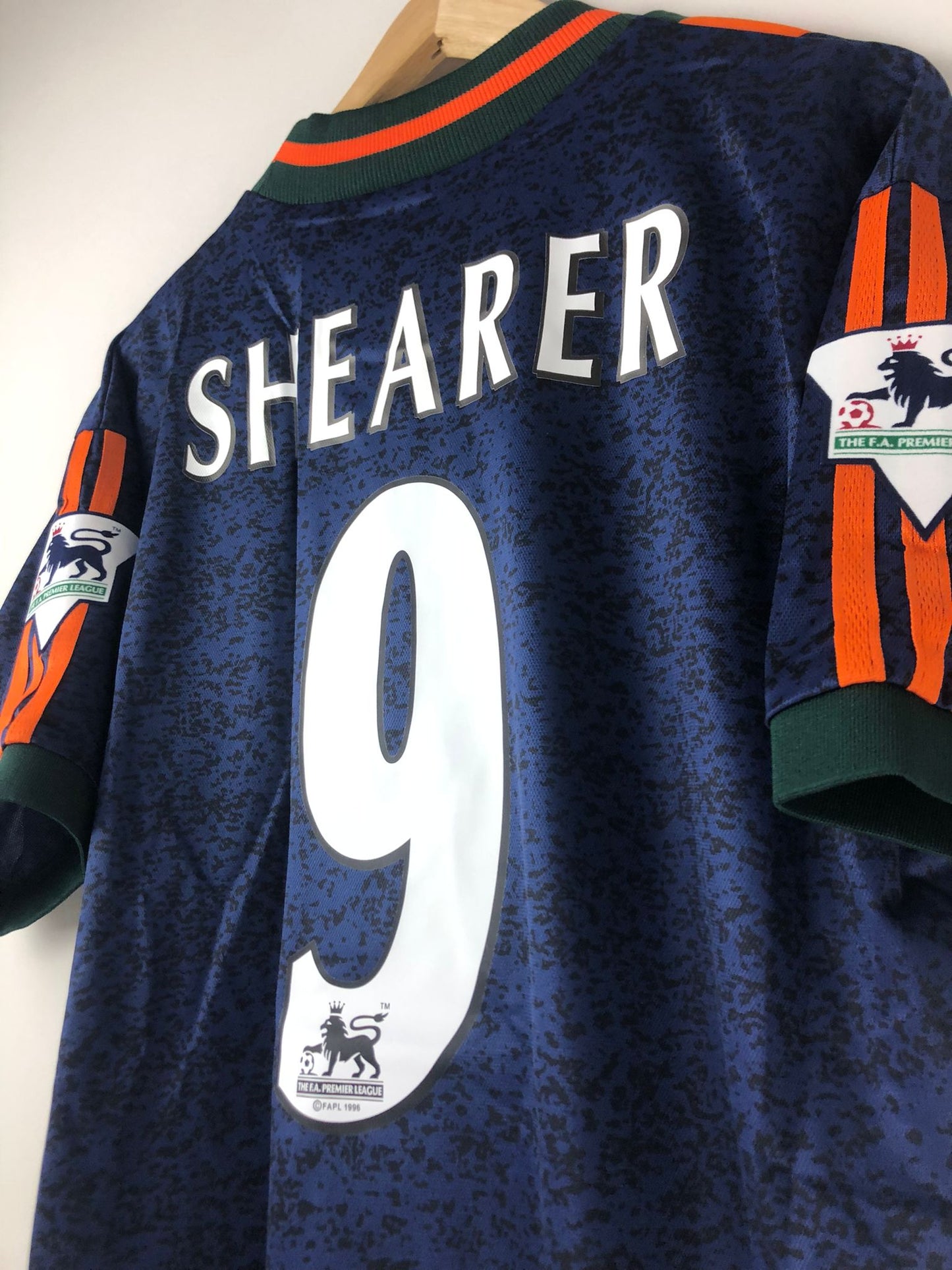Camiseta Retro Shearer Newcastle Visitante 1997-98