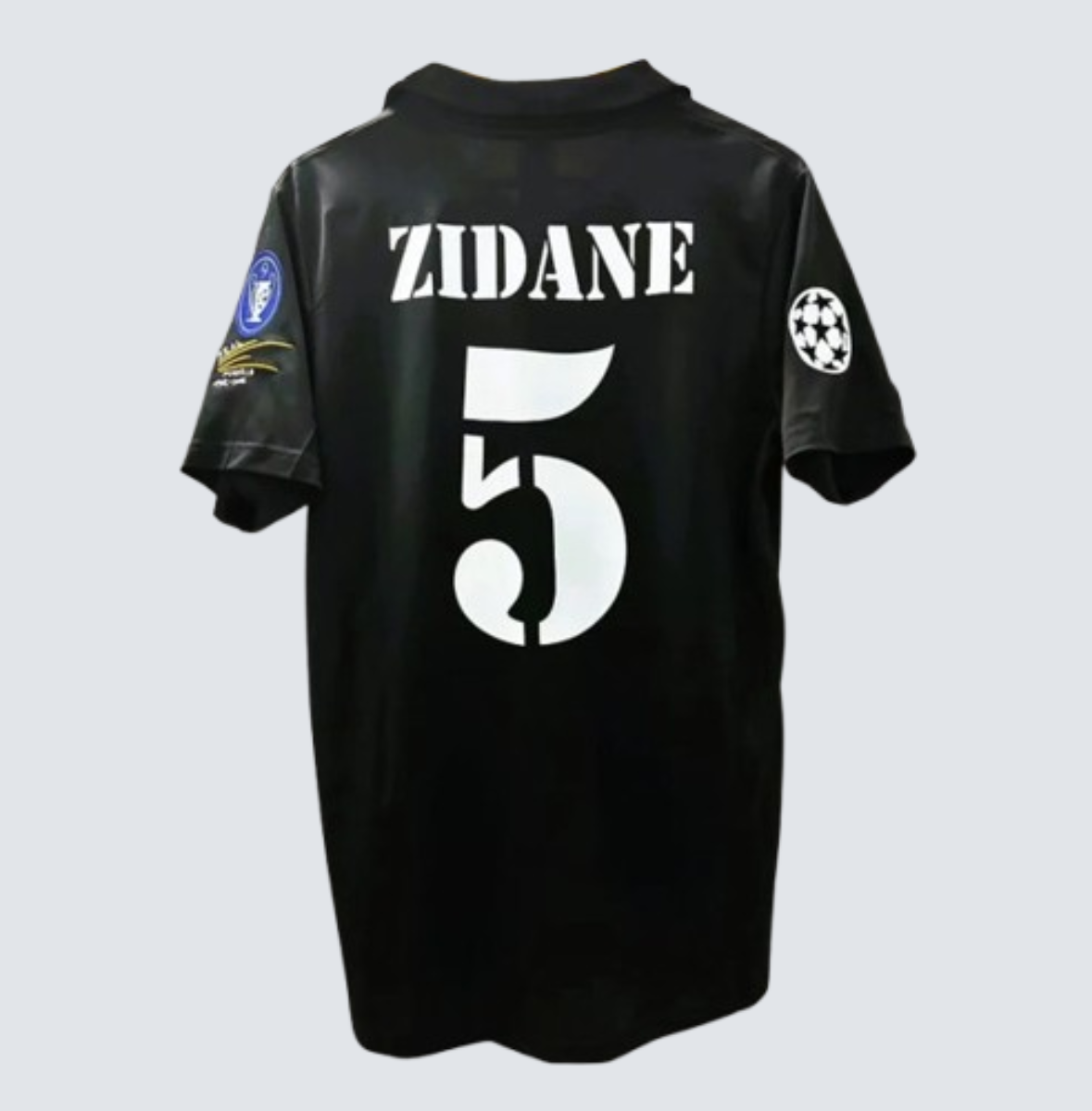 Maillot Foot Authentique Retro Et Vintage - Real Madrid Third 5 Zidane 2002 2003 Centenaire M Maillot Foot Authentique Retro Et Vintage - Real Madrid Third 5 Zidane 2002 2003 Centenaire M