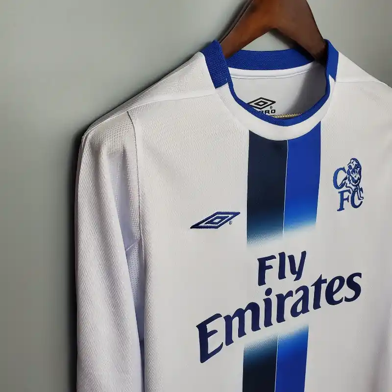 Chelsea FC Away Long Sleeve Retro Shirt 2003-05