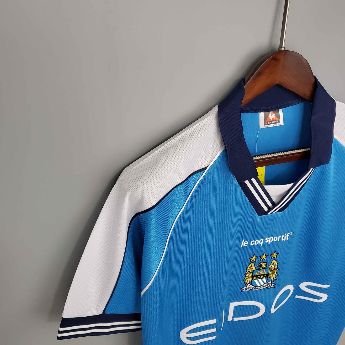 Camiseta Retro Manchester City FC 2000-01 - Fútbol Club Vintage
