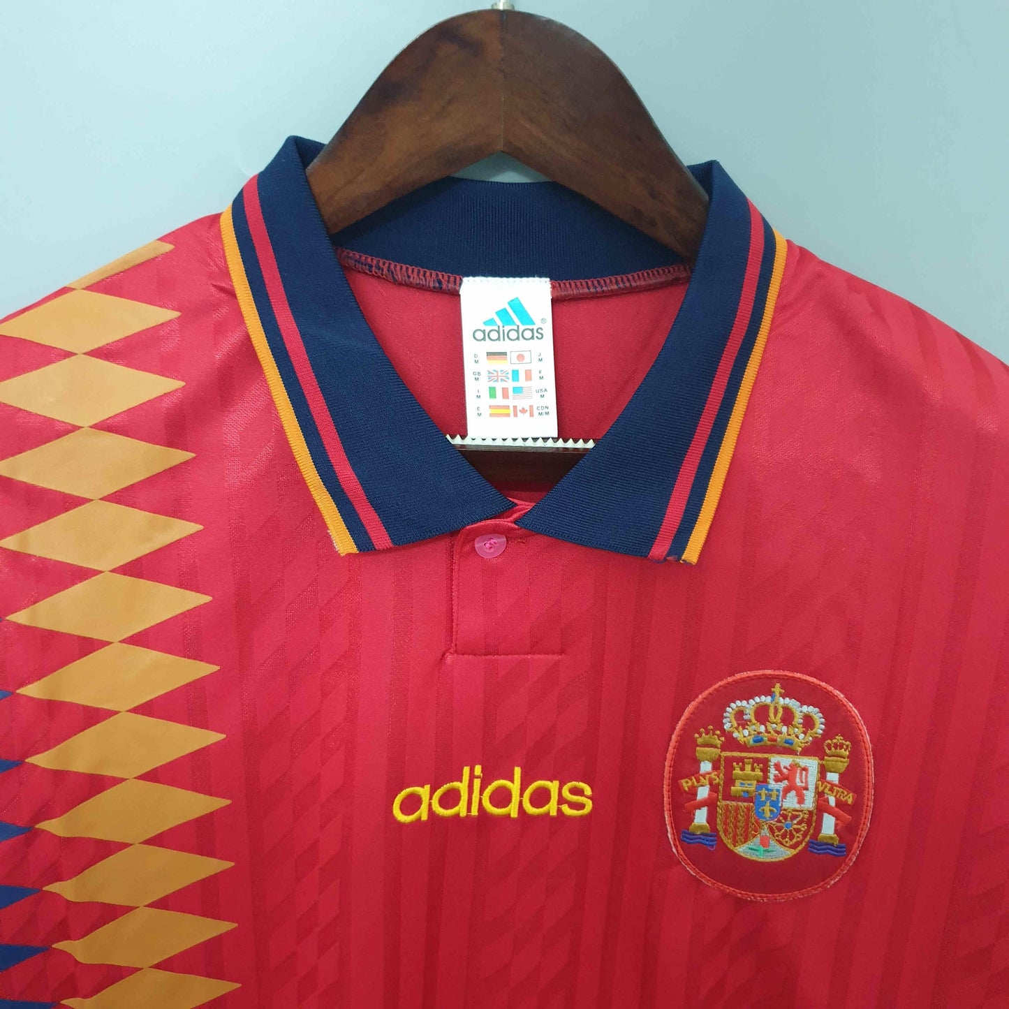 Camiseta Retro España 1994 - Fútbol Club Vintage