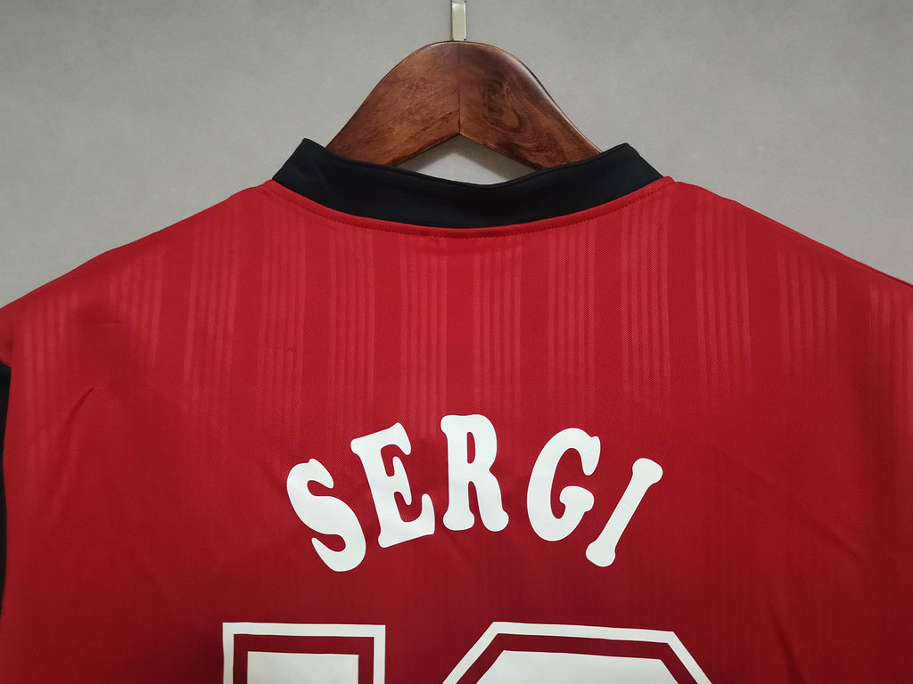 Spain 1996-98 Sergi Retro Shirt