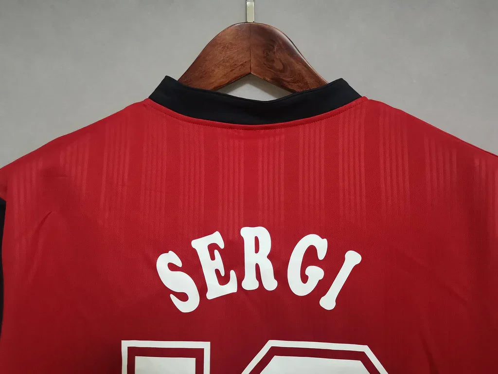Camiseta Retro España 1996-98 Sergi - Fútbol Club Vintage