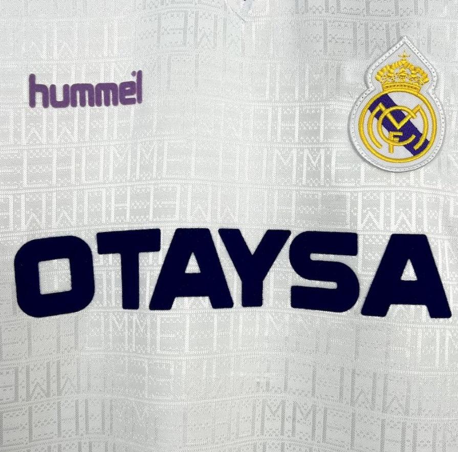 Camiseta Retro Real Madrid 1990 - Fútbol Club Vintage