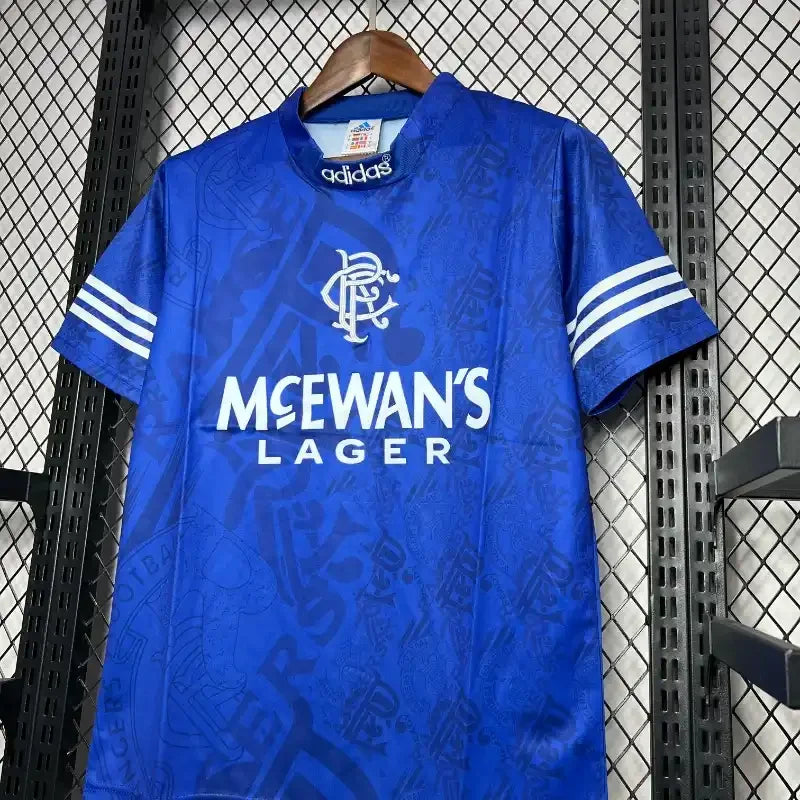 Camiseta Retro Rangers FC 1994-96 - Fútbol Club Vintage