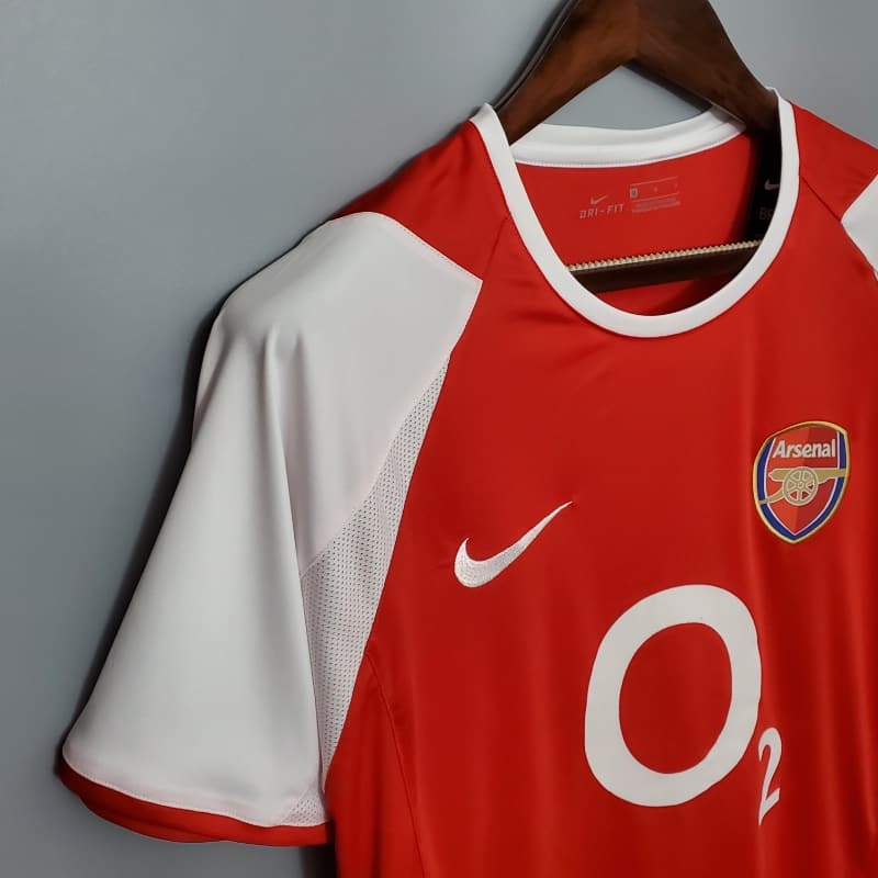 Camiseta Arsenal FC 2002-04 Retro