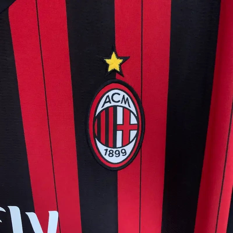 Camiseta Retro AC Milán Manga Larga 2013-14 - Fútbol Club Vintage