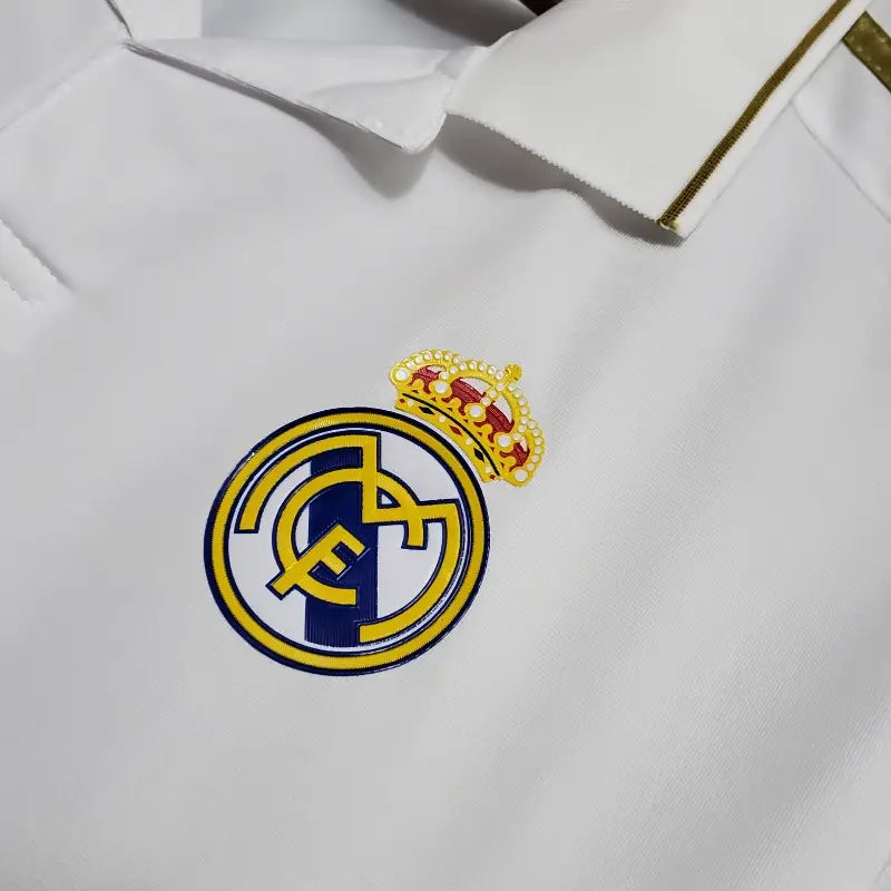 Camiseta Retro Real Madrid Manga Larga 2011-12