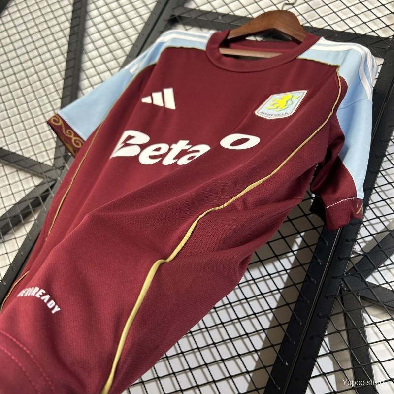 Camiseta Aston Villa 2024-25 - Fútbol Club Vintage