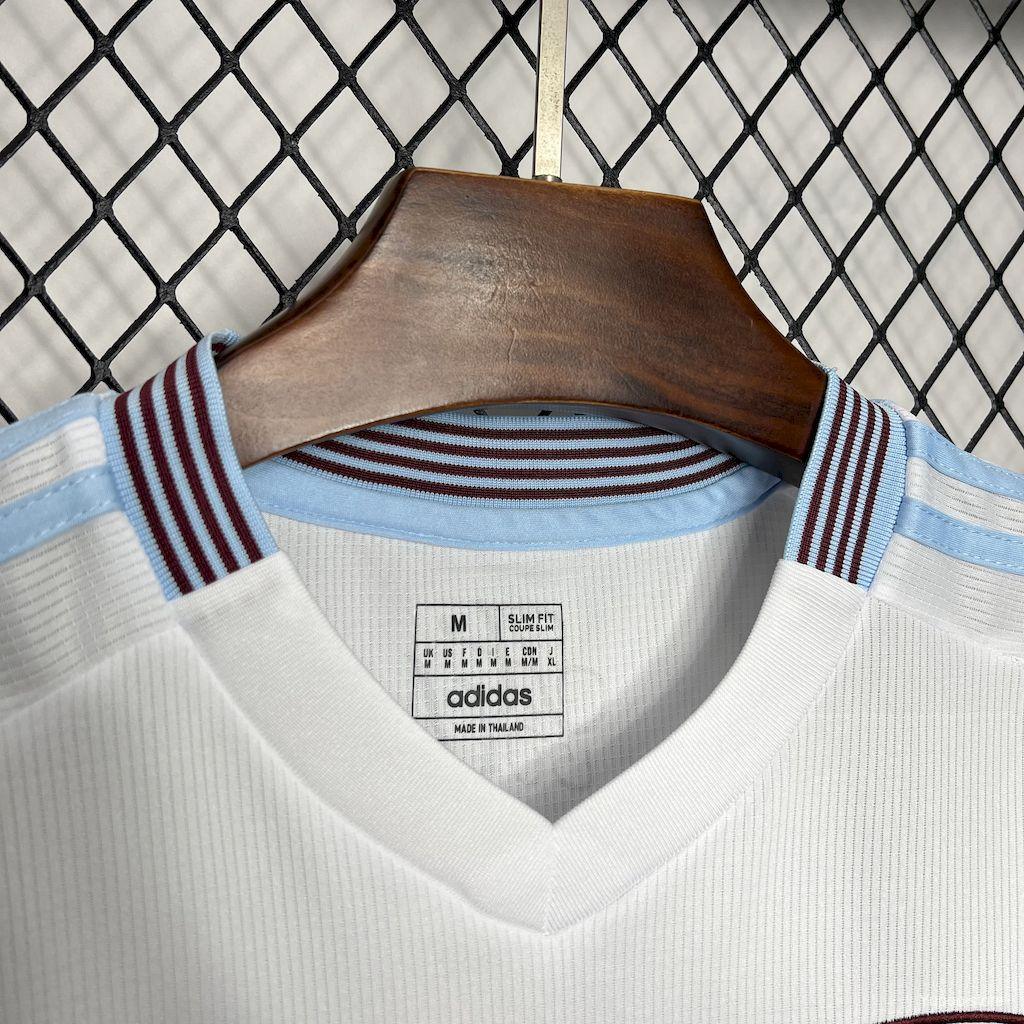 Camiseta Retro Aston Villa Visitante 2024-25 - Fútbol Club Vintage