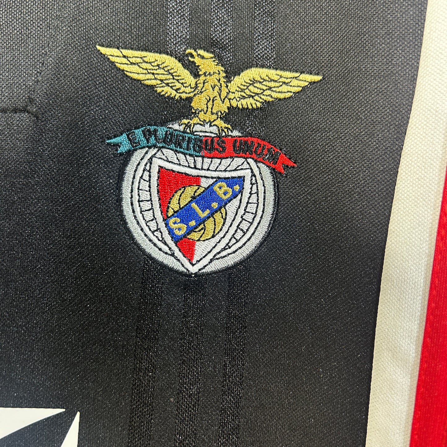 Camiseta Retro SL Benfica Visitante Negra 1997-98