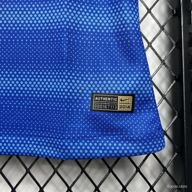 Camsieta Retro Brasil Visitante 2014