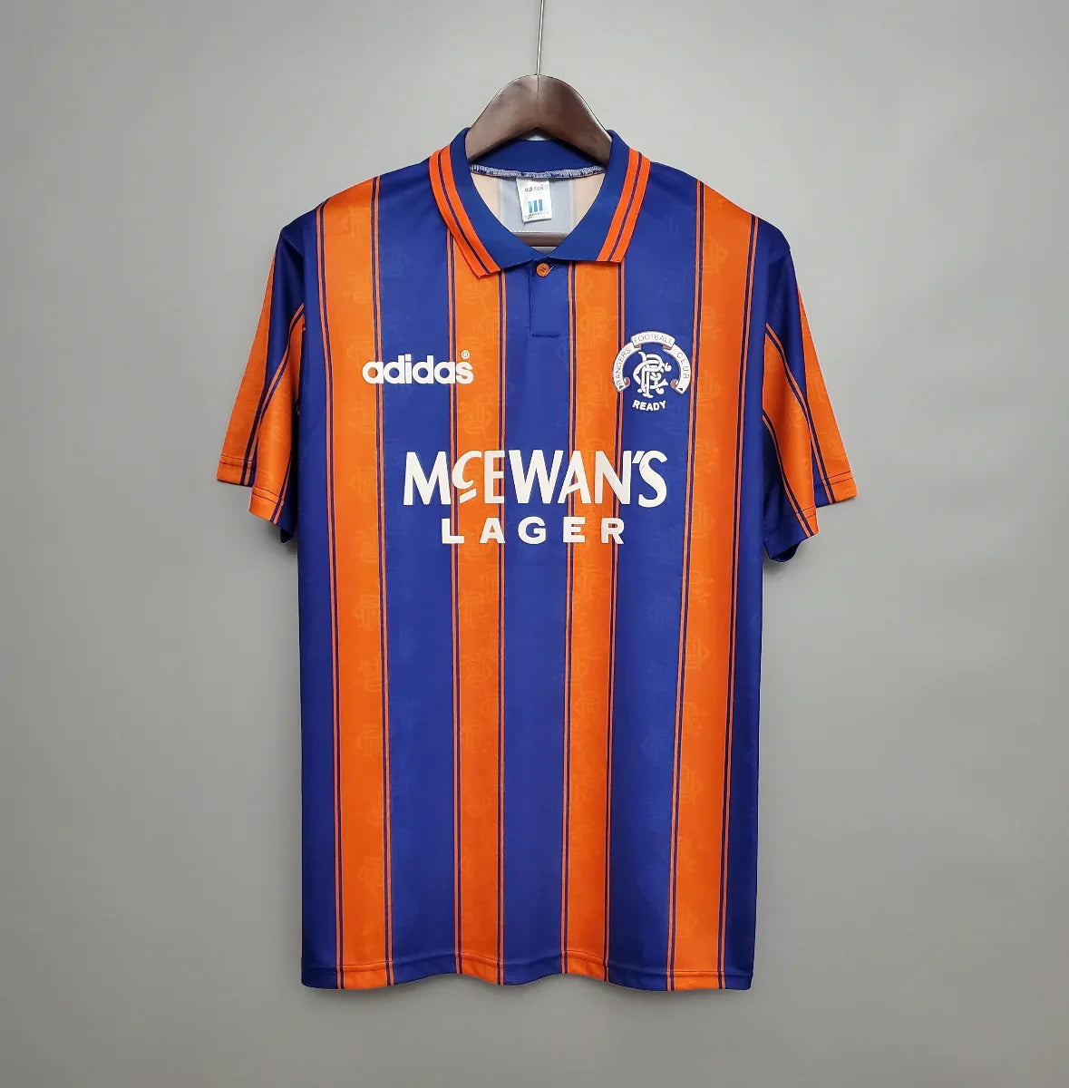 Retro Rangers FC 1993 Shirt | Away Style Blue and Orange – Fútbol