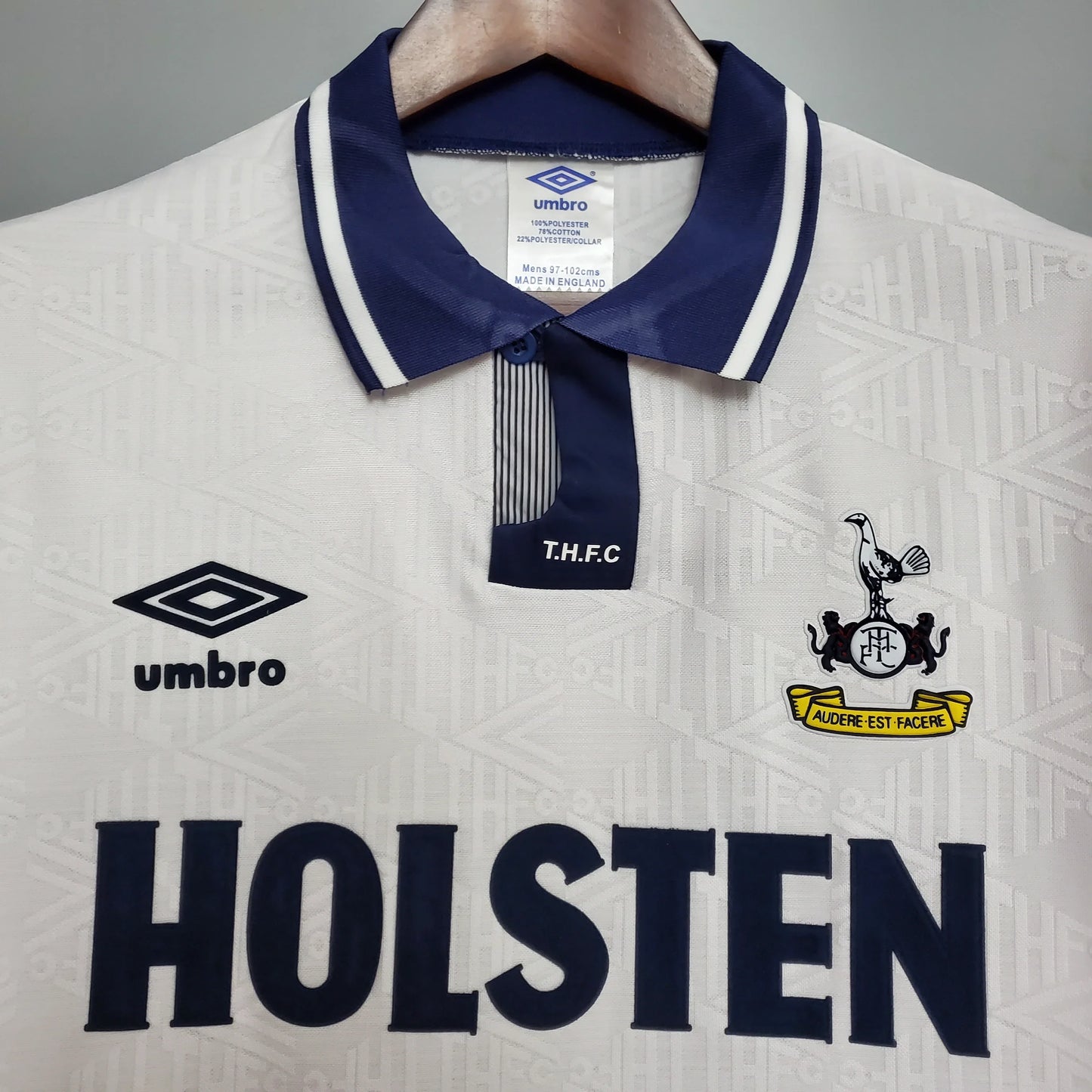 Camiseta Retro Tottenham 1992-94 - Fútbol Club Vintage