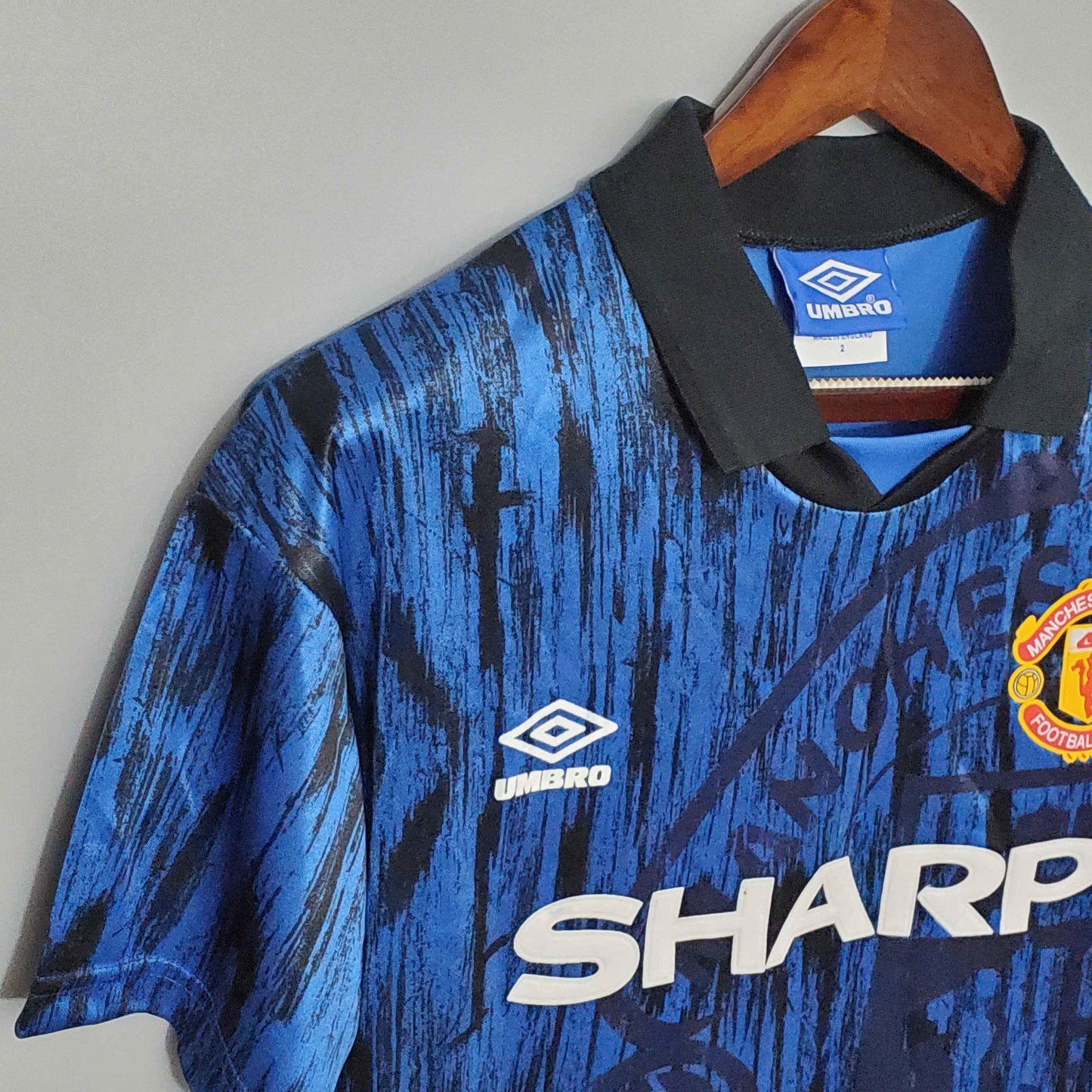 Camiseta Retro Manchester United FC Visitante 1992-93 - Fútbol Club Vintage