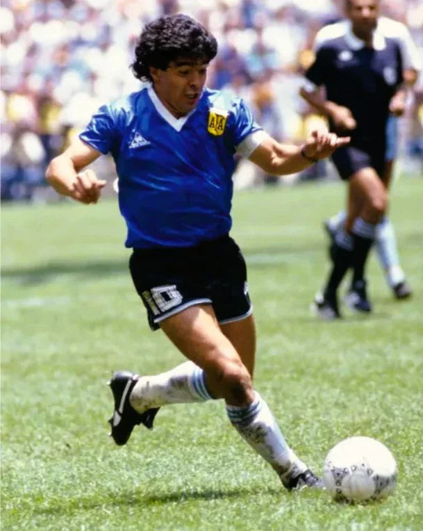 Maradona Argentina Visitante 1986 - Fútbol Club Vintage