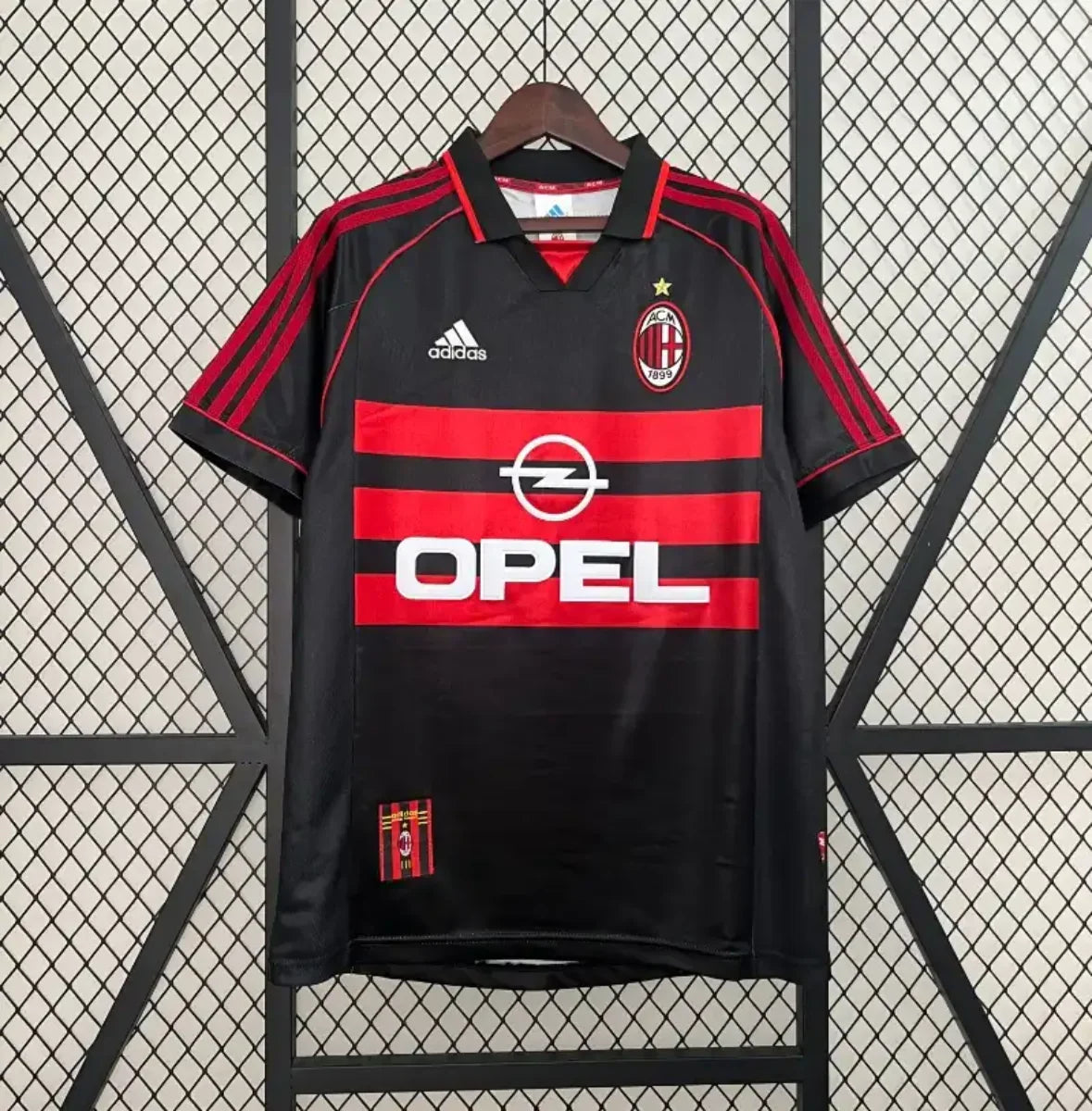 AC Milan (3rd) 1998-99 Yellow Opel Shirt | Best Quality at the AC Milan (3rd) 1998-99 Yellow Opel Shirt | Best Quality at the