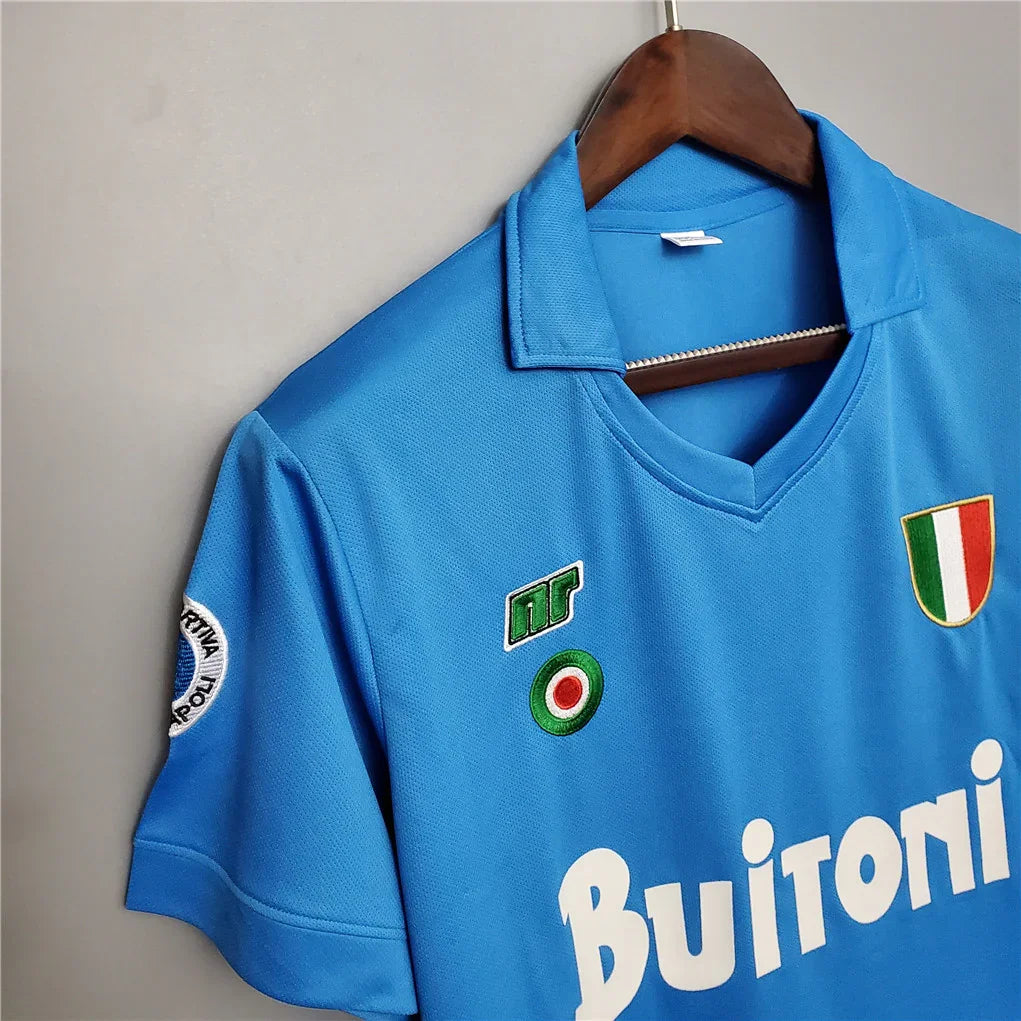 Camiseta Retro Maradona SSC Nápoles 1987-88 - Fútbol Club Vintage