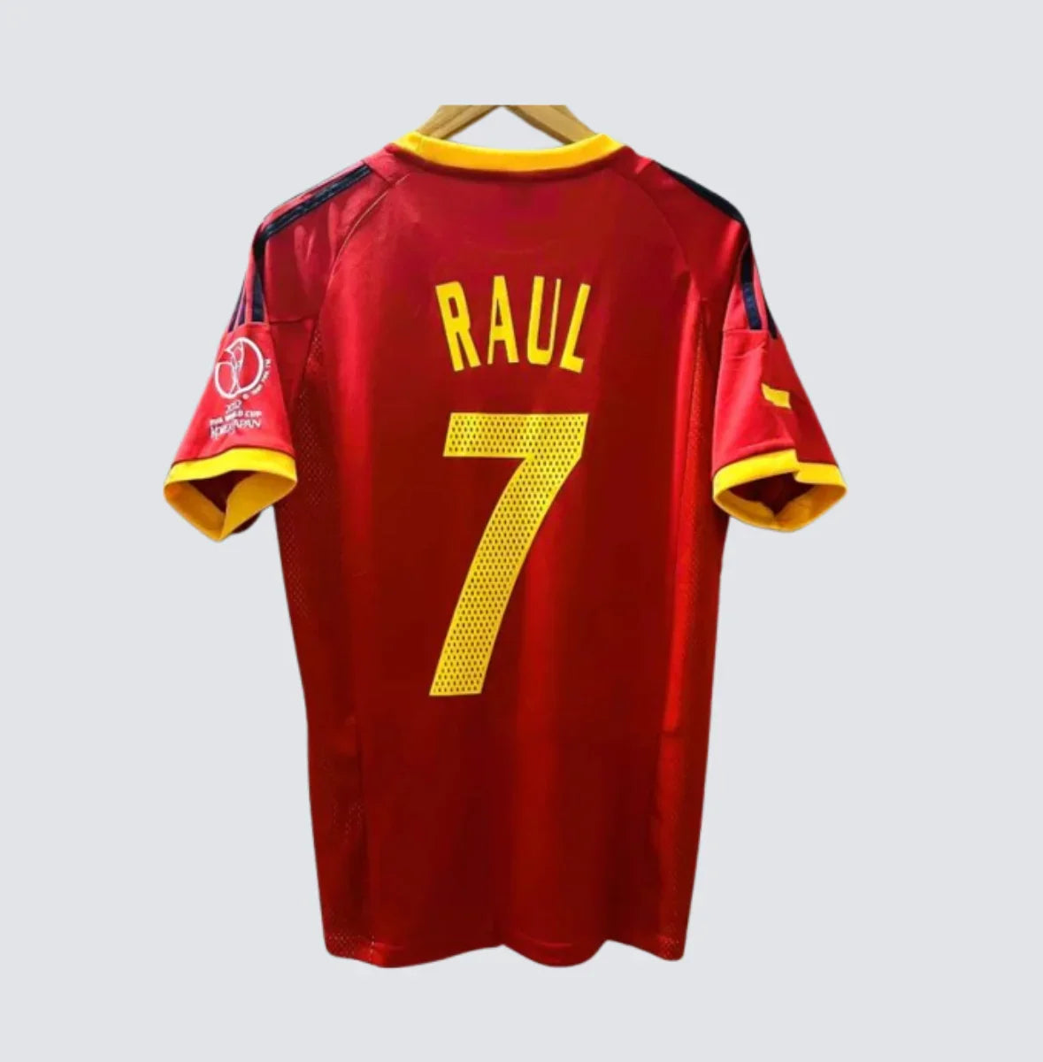 Spain 2002-04 Raúl González Retro Shirt – Fútbol Club Vintage