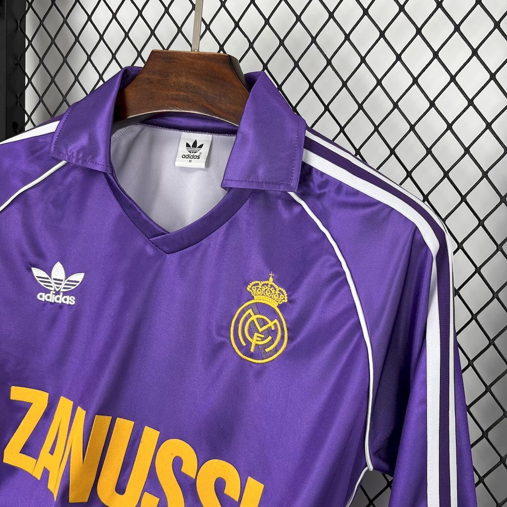 Real Madrid Away Retro Jersey 1984