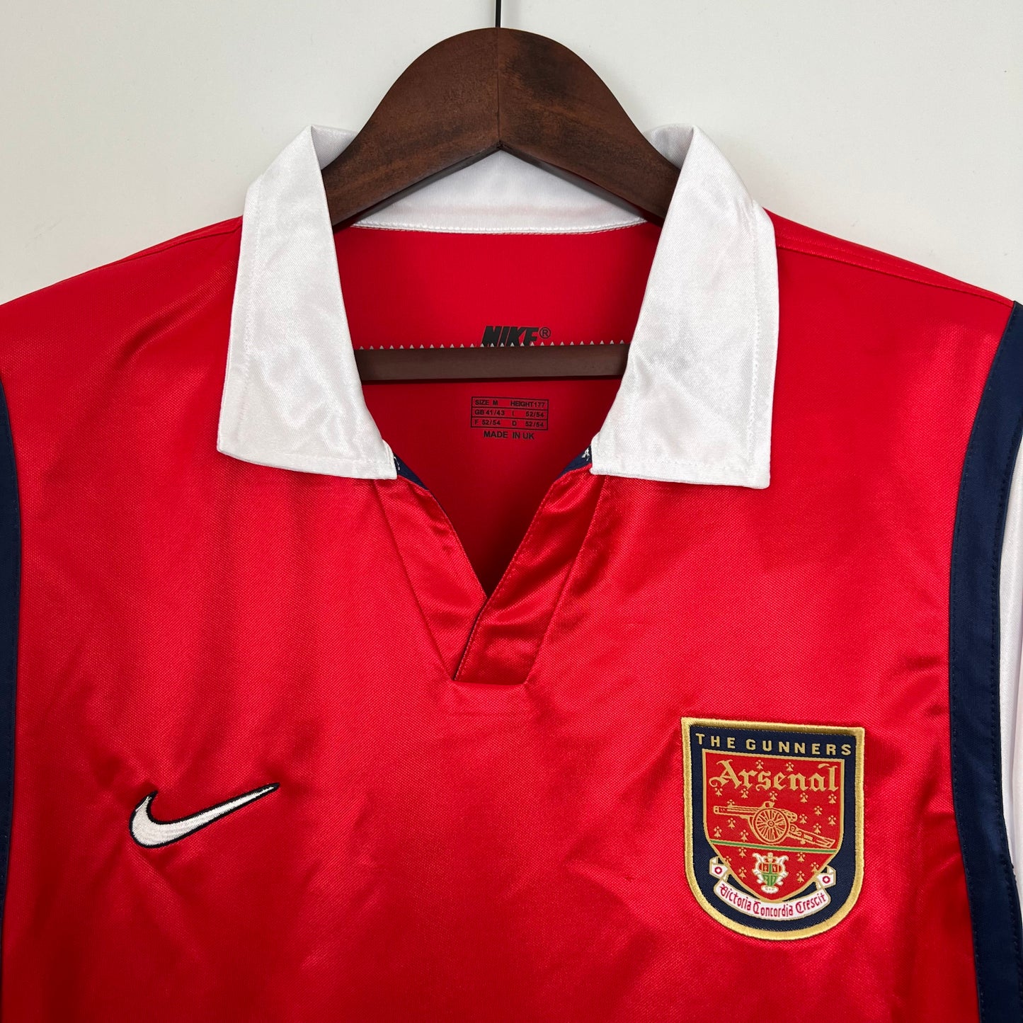 Camiseta Arsenal FC Manga Larga 2000-01 Retro