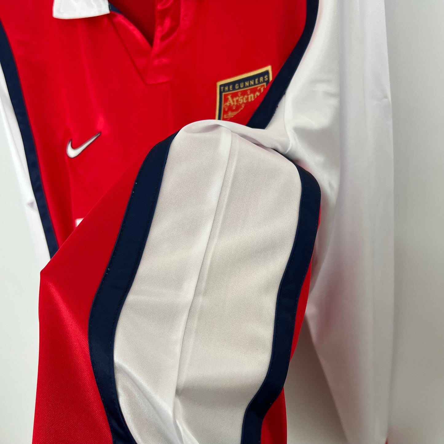 Camiseta Arsenal FC Manga Larga 2000-01 Retro