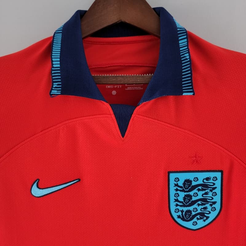 Camiseta Retro Inglaterra Visitante 2022