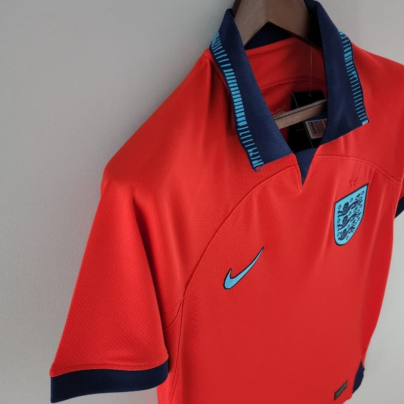 Camiseta Retro Inglaterra Visitante 2022