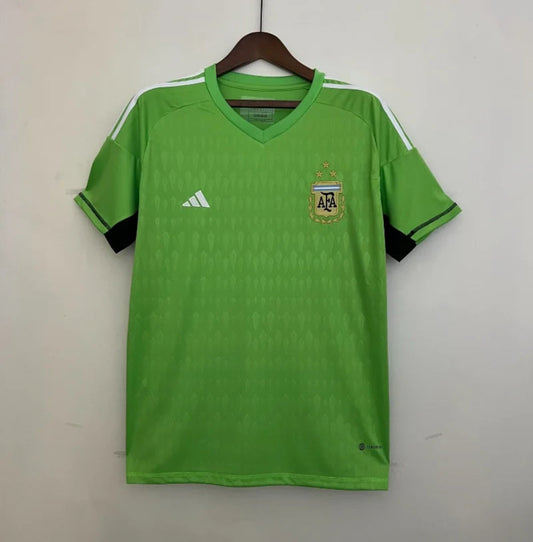 Maillot rétro Argentine gardien de but vert 2023