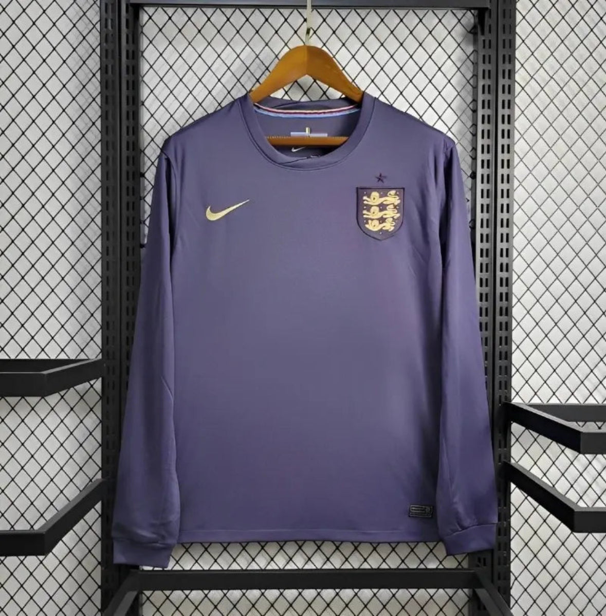 Inglaterra Retro Visitante Manga Larga 2024-25