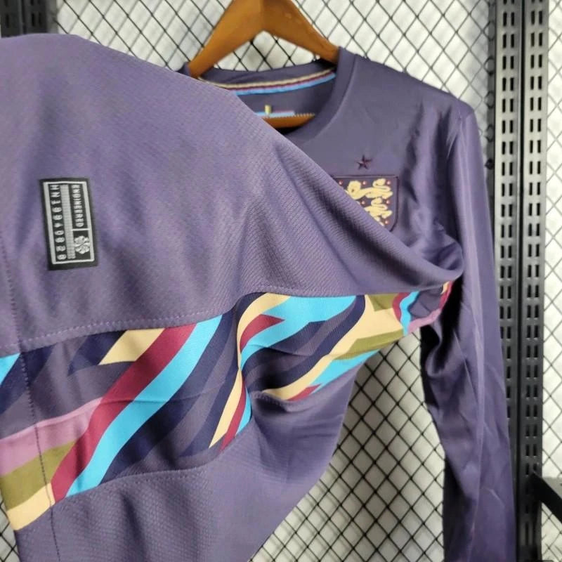 Inglaterra Retro Visitante Manga Larga 2024-25