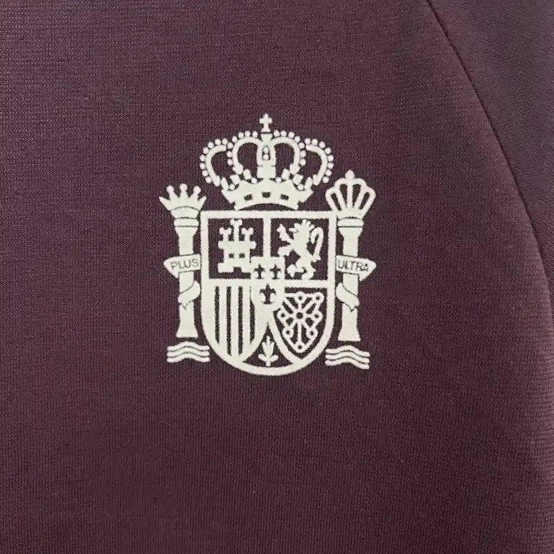 Camiseta España Retro Marrón 2024